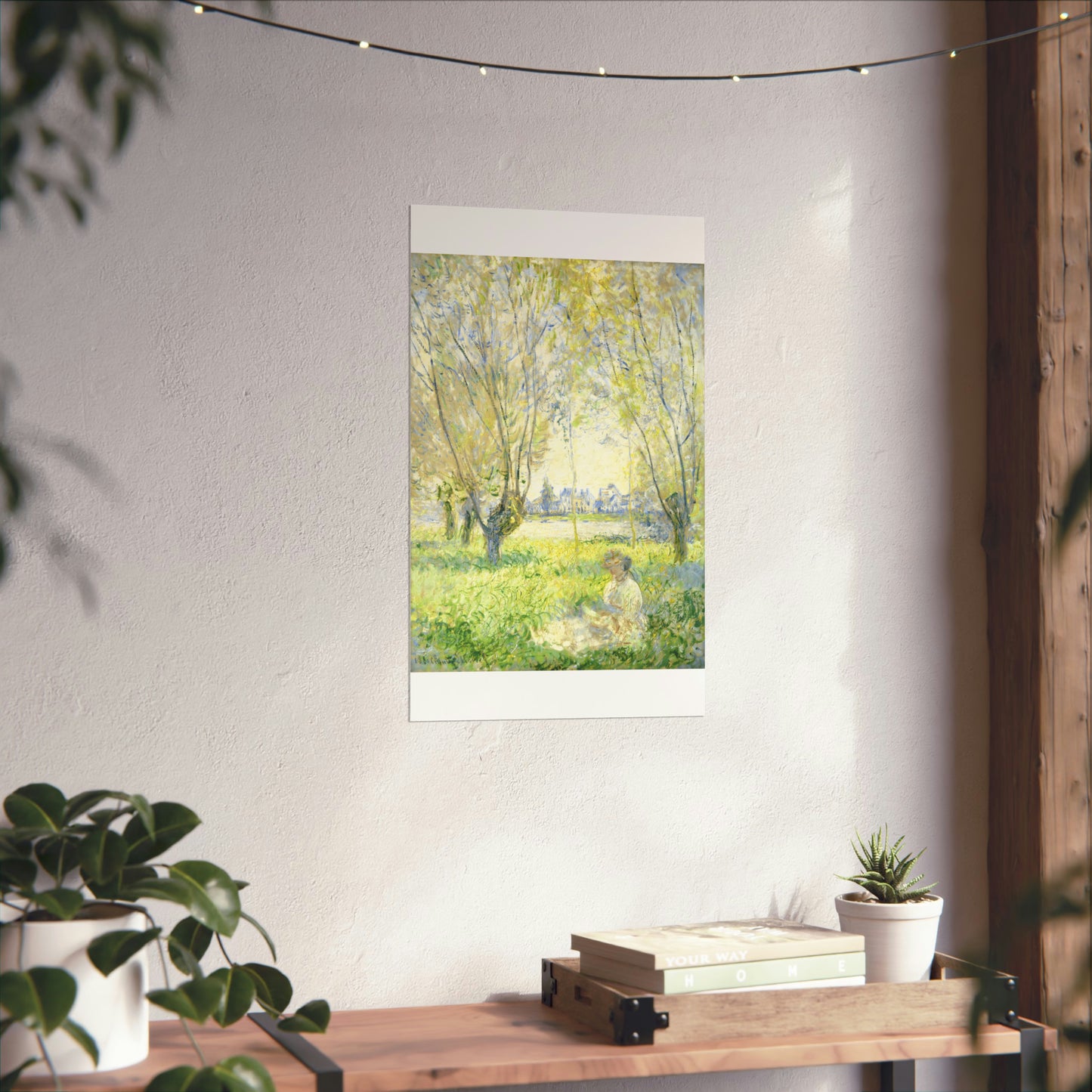 Woman Seated under the Willows