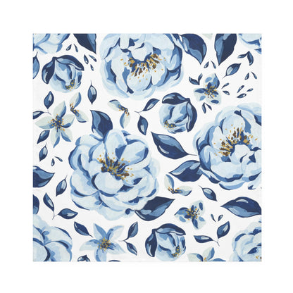 Blue Floral Napkins