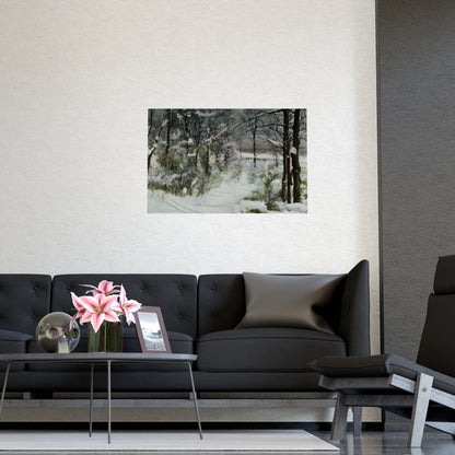 Winter Forest Wall Prints